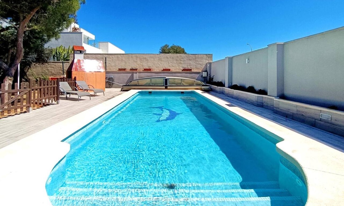 Mar de Cristal Villa | Apartment 'Villa with Pool and Bbq La Manga' with Sea View, Wi-Fi and Air Conditioning