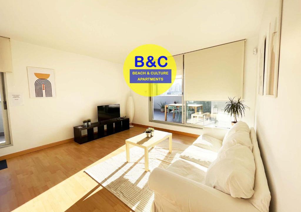 Sant Adria de Besos Apartment | Beach & Culture Barcelona Port Forum Penthouse Apartment