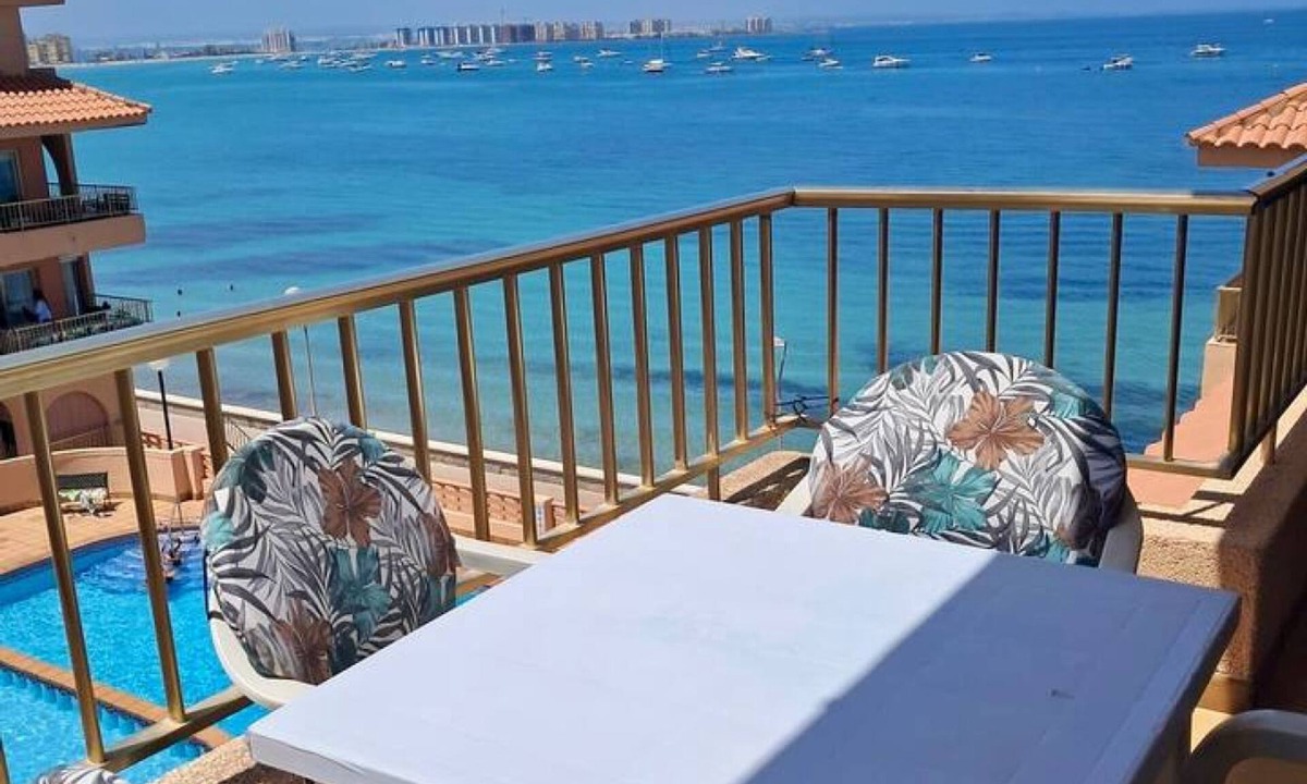 San Javier Apartment | Beachfront 3BR Condo w Pool Views Sleeps 10