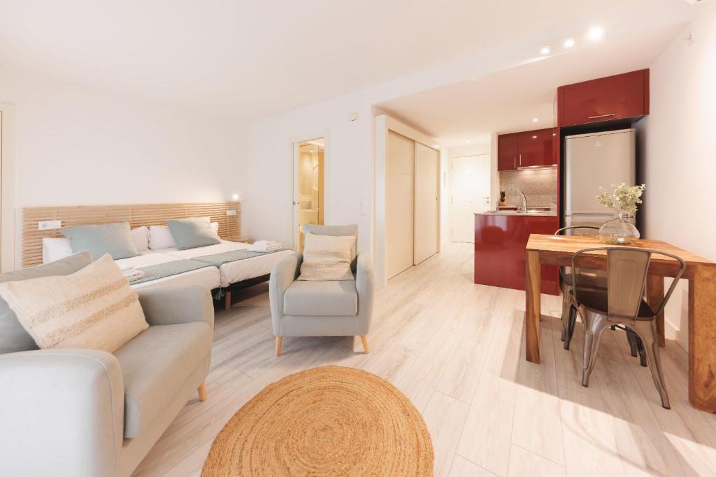 el Mercadal Apartment | Bravissimo Plaça Catalunya 1-2, Studio apartment