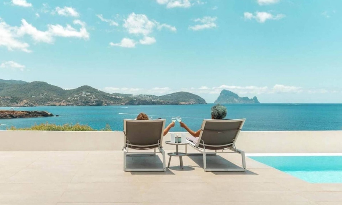 Sant Josep de sa Talaia House | Casa del Mar -beautiful house vilt pool ans spectacular sea views to Es Vedra