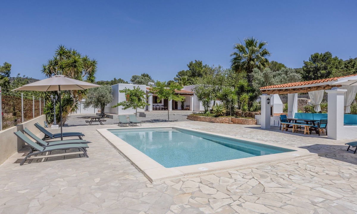 Sant Josep de sa Talaia Villa | Country House 'Tarida' with Sea View, Private Pool and Air Conditioning