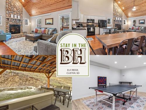 Custer House | Elk Ridge Fire Place Custer