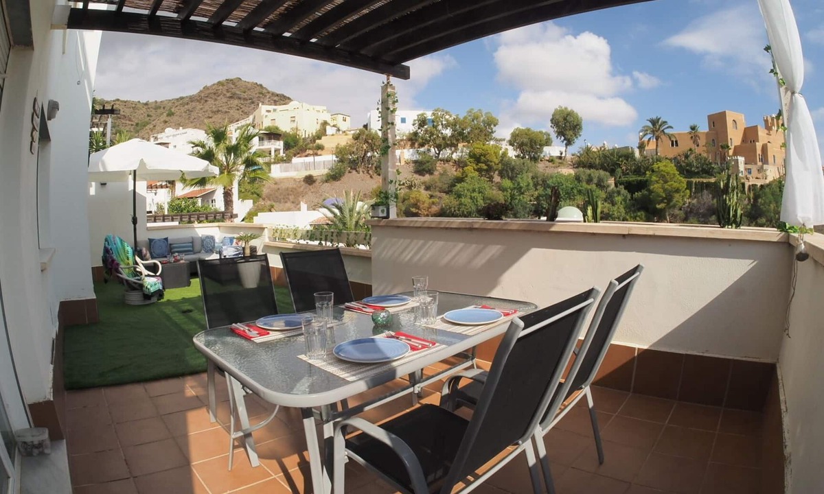 La Parata Apartment | Mirador del Mar · Mojácar Beach · Large terrace with sea and mountain views