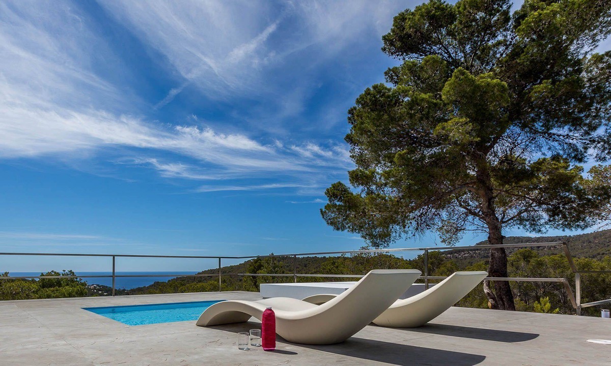 Sant Josep de sa Talaia Villa | My Rental Homes - Villa Tomsk with private pool near the sea and panoramic view