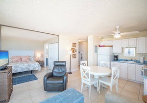 Beachfront Condo At Bargain Price! Resort Heated Pool! Tennis Courts! Million Dollar View! in Fort Myers Beach