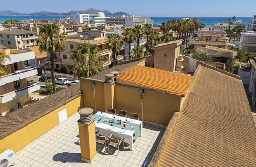 Can Picafort Apartment | Apartamento Son Janer - with private roof terrace and close to the beach