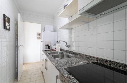 Cala Apartment | Apartment Casa Esmeralda 2 on the Beach with Balcony, A/C & Wi-Fi
