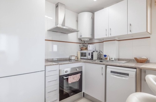Sant Carles de la Rapita Apartment | Apartment 'Flamingos House' with Sea View, Wi-Fi and Air Conditioning
