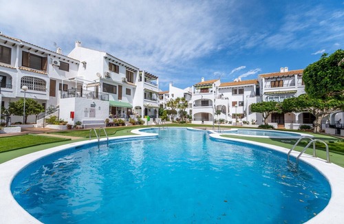 Playa Flamenca Apartment | Apartment 'Rincón Playa Flamenca' with Sea View, Shared Pool and Wi-Fi