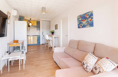 Puerto de Mazarron Apartment | Apartment 'Vistas Al Mar' with Sea View, Wi-Fi and Air Conditioning
