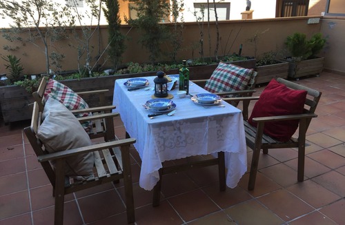 Ainsa-Sobrarbe Apartment | Apt. With terrace/garden of 40m2 in Ainsa Pyrenees