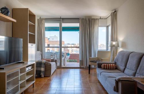 Torredembarra Apartment | AT139 Els Pins, 1ra línea de la playa, piscina, airco,