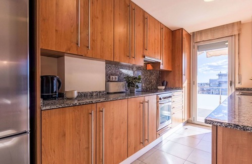 Sant Carles de la Rapita Apartment | Beautiful apartment for 6 people with pool, WIFI, A/C, TV and balcony