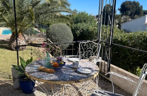 El Tosalet Apartment | Beautiful Villa-Studio in Tosalet (Javea) with pool and naya overlooking the sea.