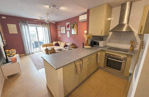 Alhama de Murcia Apartment | Casa Selucia - 3-Bedroom Family Apartment with a Large Garden and Resort Pools