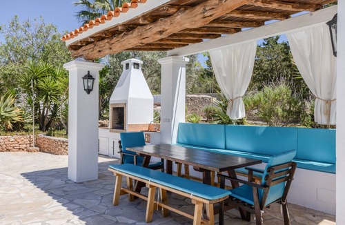Sant Josep de sa Talaia Villa | Country House 'Tarida' with Sea View, Private Pool and Air Conditioning