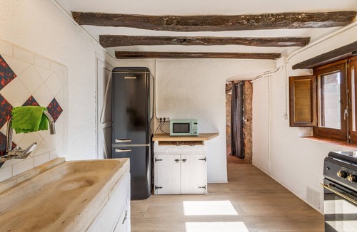El Bruc House | Eco Masias Cal Ferran Country House with Mountain Views, Wi-Fi, and Air Conditioning