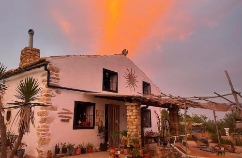 Vilanova d'Alcolea House | FARMSKY 2 Permaculture Paradise Double Room at WILDSPIRIT Eco Farm