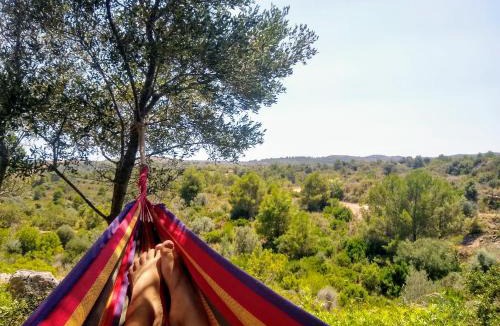 Vilanova d'Alcolea House | FARMSKY 2 Permaculture Paradise Double Room at WILDSPIRIT Eco Farm
