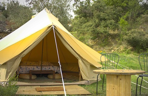 Tremp RV Rental | Glamping tent in nature, Congost de Montrebei