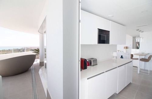 Canet de Berenguer Apartment | Global Vacacional: Stunning apartment with private pool and terrace overlooking the sea