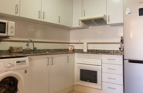Canet de Berenguer Apartment | Global Vacacional: Practical apartment with terrace and swimming pool in Canet beach