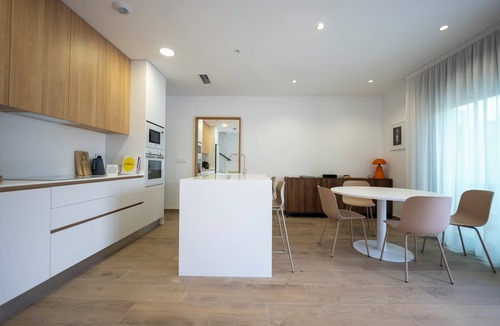 Santiago de la Ribera House | House with large swimming pool 1 minute 30 walk from the beach