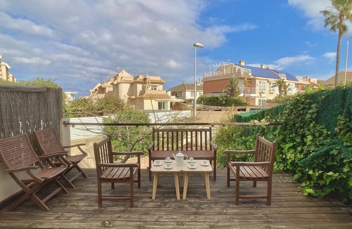 Cabo de Palos Ski Chalet | Large terrace 140m from the Mediterranean Sea
