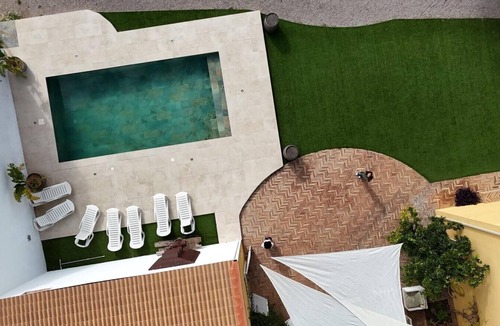 San Martin Sarroca House | Lidia Rural House for Groups: Pool, Views & Unique Experiences