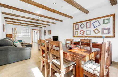 Vall d'Alba Apartment | Luxe Mediterranean Masia BBQ Pool Chillout