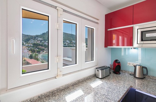 El Portet Apartment | Modern penthouse, panoramic sea view - El Portet