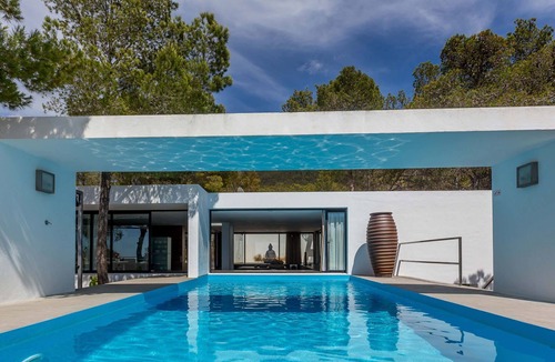 Sant Josep de sa Talaia Villa | My Rental Homes - Villa Tomsk with private pool near the sea and panoramic view