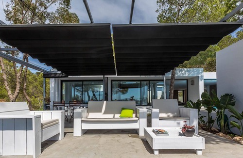 Sant Josep de sa Talaia Villa | My Rental Homes - Villa Tomsk with private pool near the sea and panoramic view