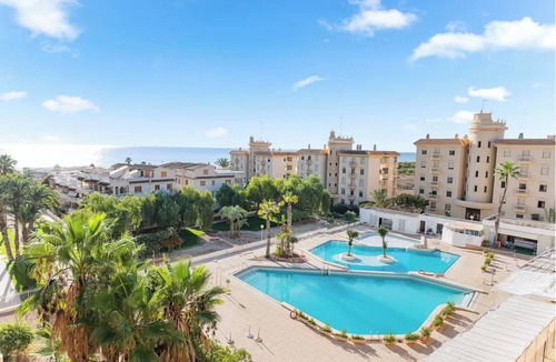 Guardamar del Segura Apartment | Penthouse with ocean views, spacious terraces, and a pool near Playa Moncayo