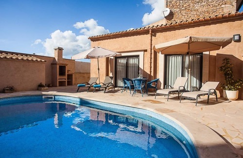 Es Llombards Villa | Pool House Sa Marineta. Rustic Design 4 people Santanyí