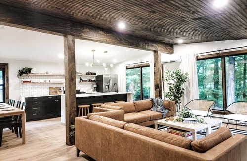 Chichester Cabin | Recently Renovated Cabin with Beautiful Outdoor Living and Fire Pit in NY