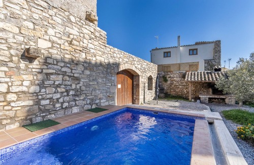 Savalla del Comtat House | Rural House 'Cal Xavier De Segura' with Private Pool, Private Garden and Wi-Fi