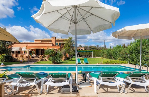 Son Servera House | Rustic Holiday House Es Fasser with Pool, Garden, Terraces & Wi-Fi; Parking and Garage Available