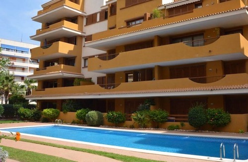 Punta Prima Apartment | "Spacious ground floor apartment" with Shared Pool, Terrace & Wi-Fi