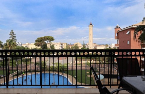 Canet de Berenguer Apartment | Spectacular views of the sea and the lighthouse