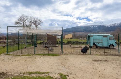 Santo Tome del Puerto Apartment | Studio 'Pato' with Mountain View and Private Garden