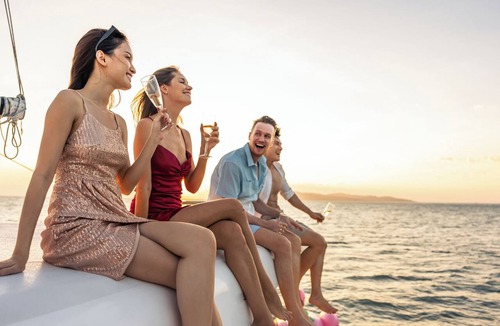 Ibiza City Centre Boat Rental | Sun-Kissed Sailing Adventure in the Majestic Islas Baleares