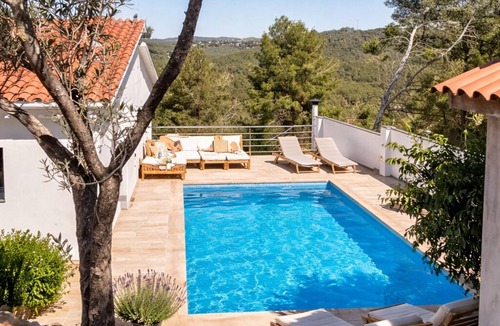Olivella Ski Chalet | Villa Avril · 7 bedrooms, large pool, and unique terraces near Sitges