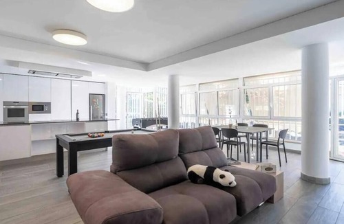 Tamarit Villa | Villa 'La Mora and Pool Oasis' with Sea View, Wi-Fi and Air Conditioning