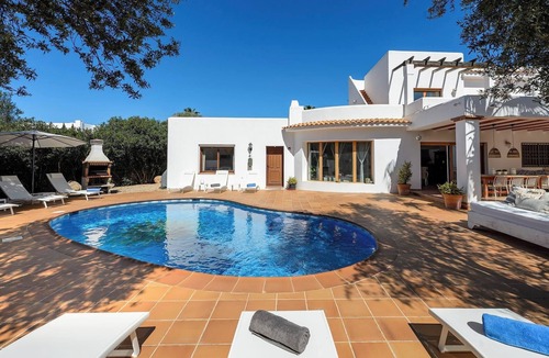 Sant Josep de sa Talaia Villa | 🌴 Villa Mika Ibiza – Private villa with pool, terraces, and prime location
