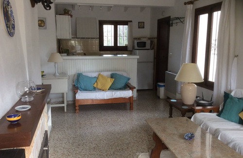 La Sabatera Ski Chalet | villa with 2 bedrooms and private pool located in Moraira. free Wi-Fi