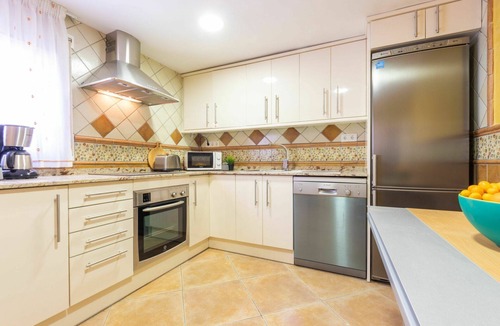 Tamarit House | Wonderful private villa for 9 people with A/C, private pool, WIFI, TV, balcony and pets allowed