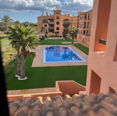 2 bedroom apartment Golf & Sea view 10 1B