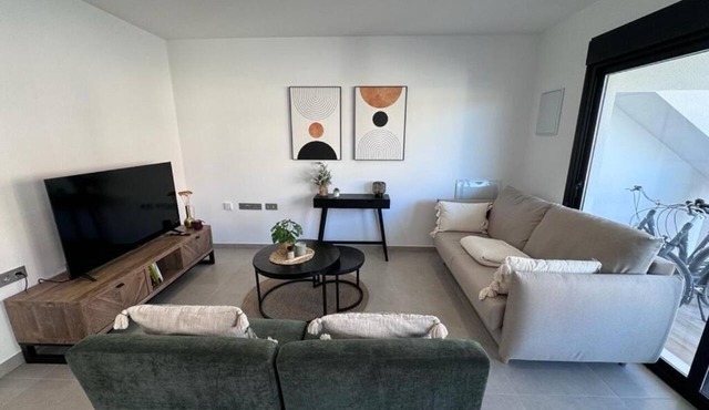 2-bedroom-2 bathroom apartment in San Pedro Del Pinatar with shared pool and AC
